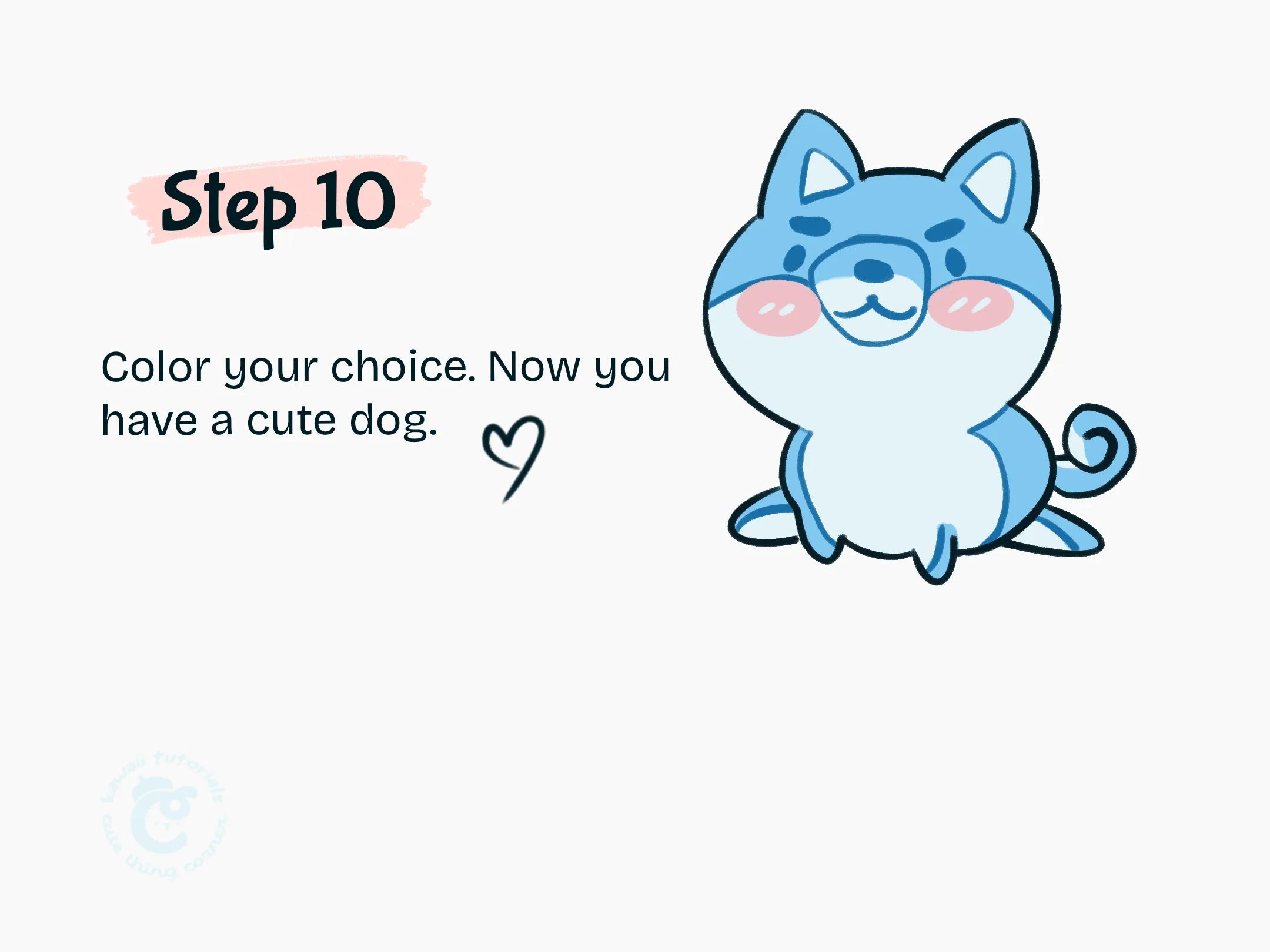 Step 10 Color The Dog