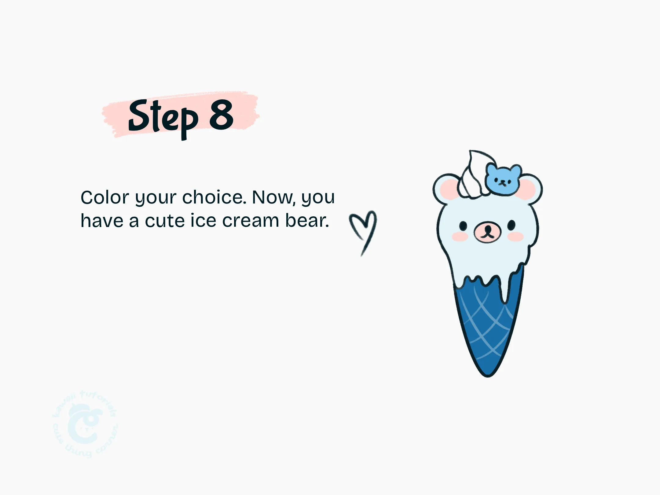 Step 8 Color your choice