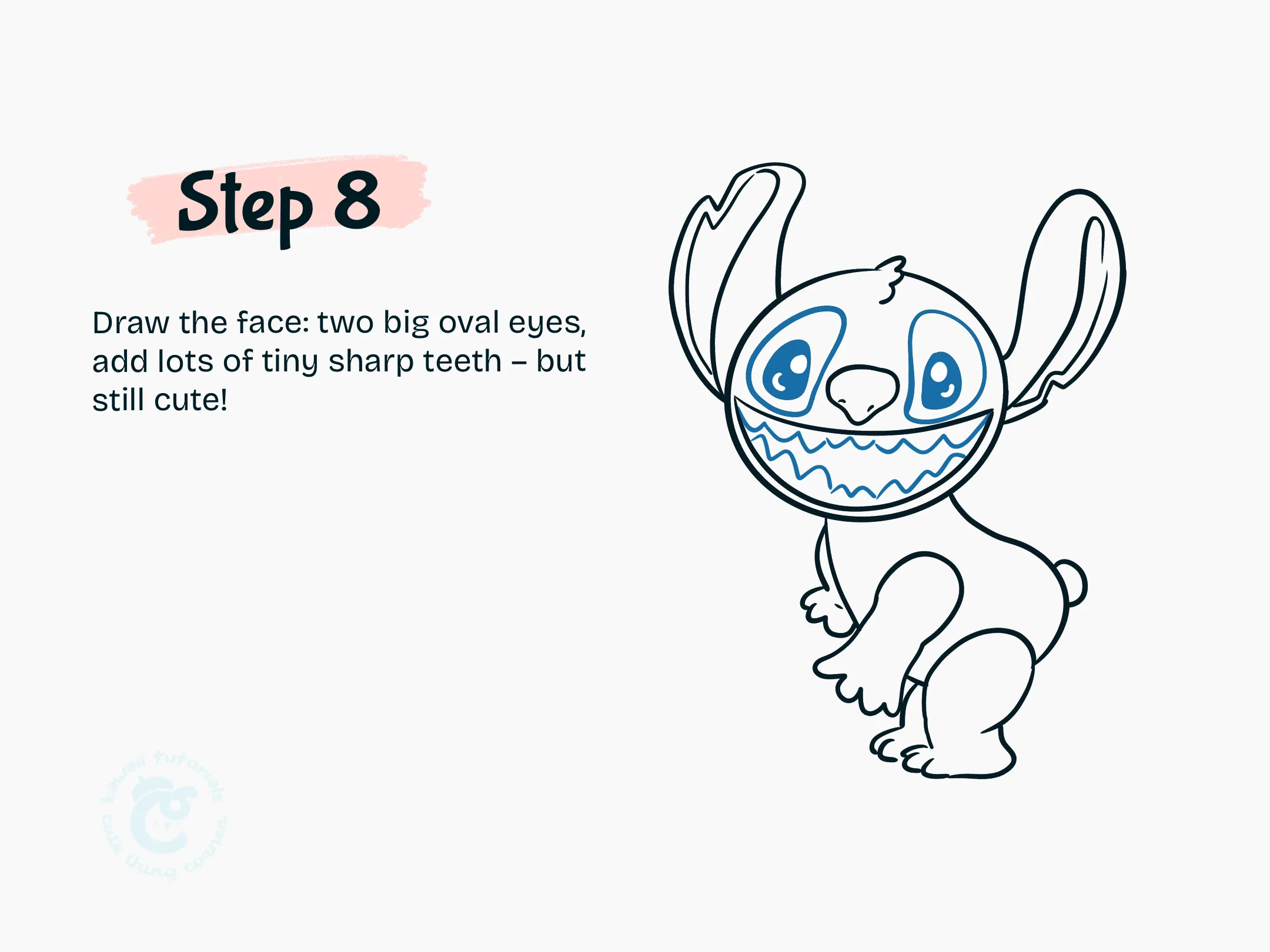 Draw the Eyes and Teeth