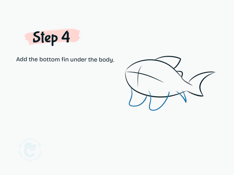 How to Draw Cute Tralalero Tralala | Brainrot Drawing Tutorial