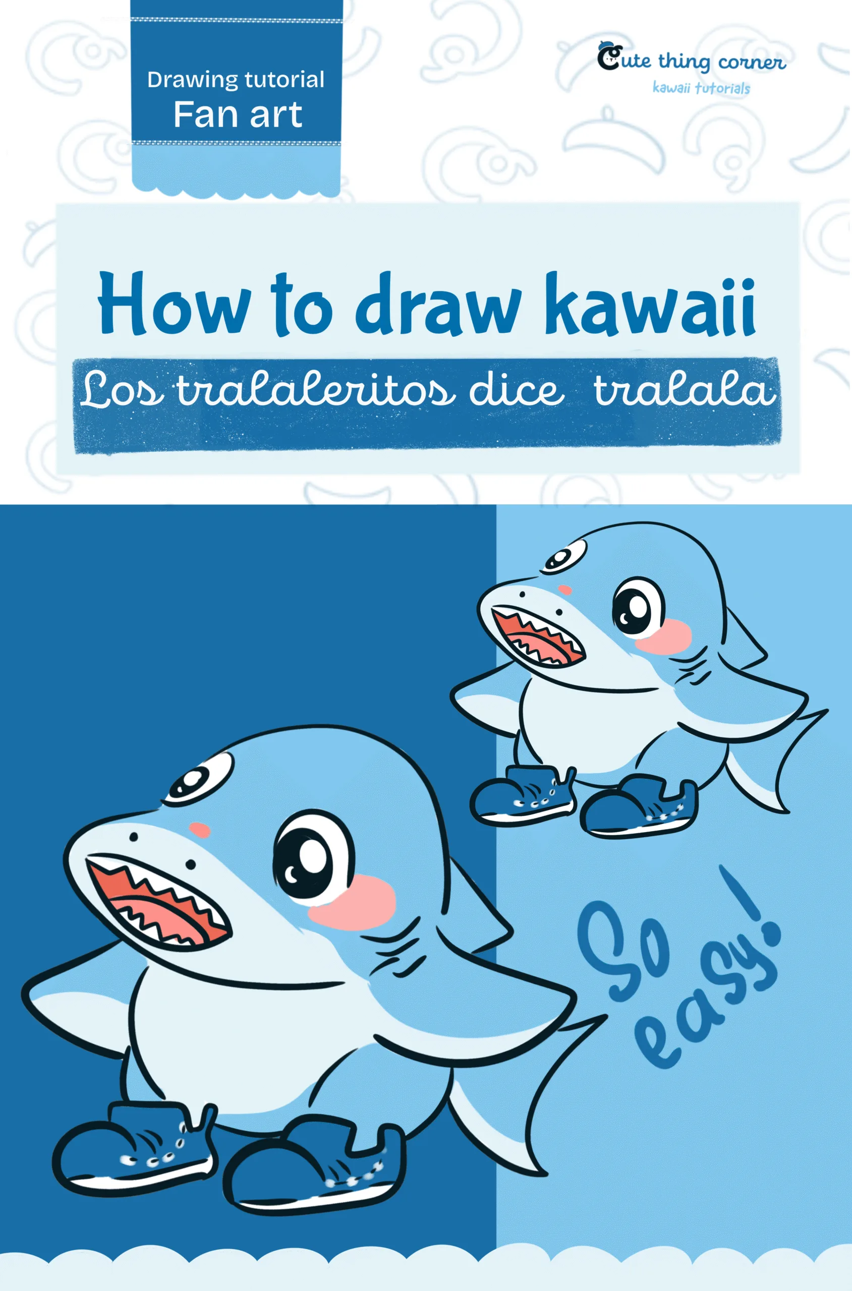 How to draw los tralaleritos dice tralcalero tralala