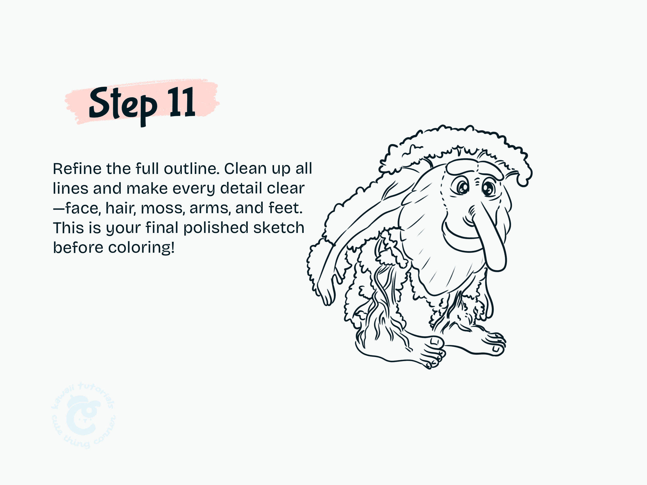 Step 11 Refine the full outline