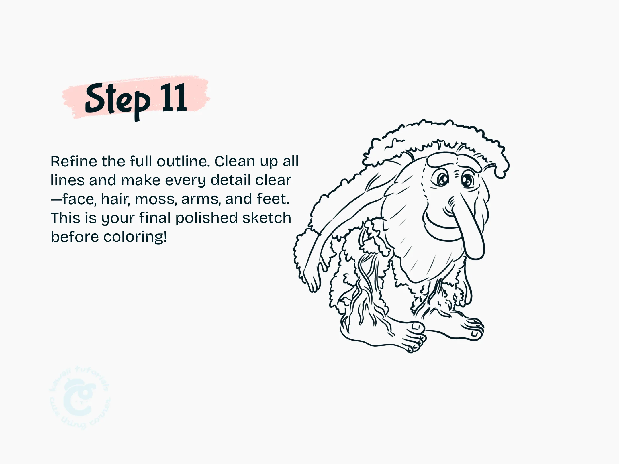 Step 11 Refine the full outline