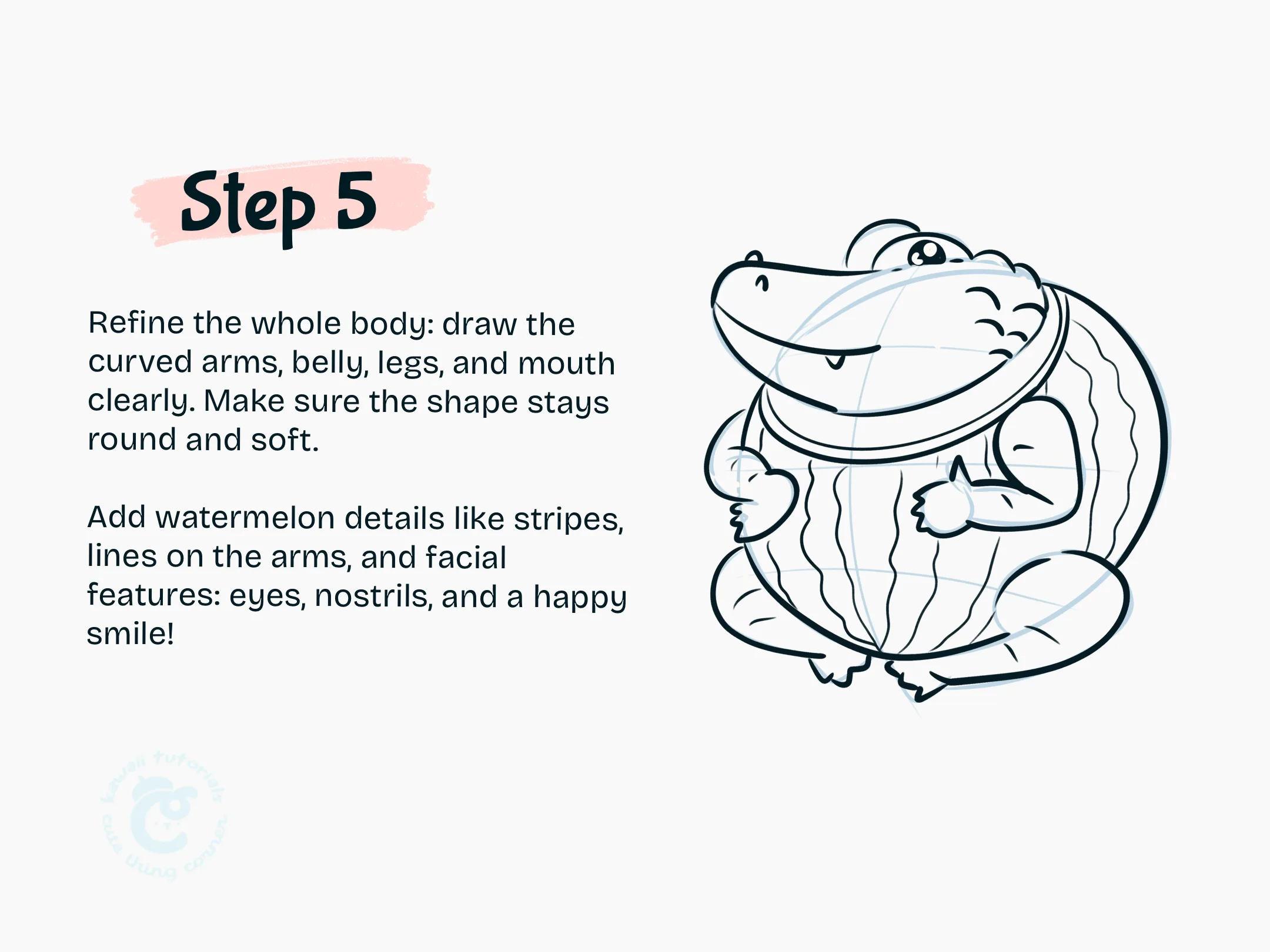 Step 5 Refine the whole body
