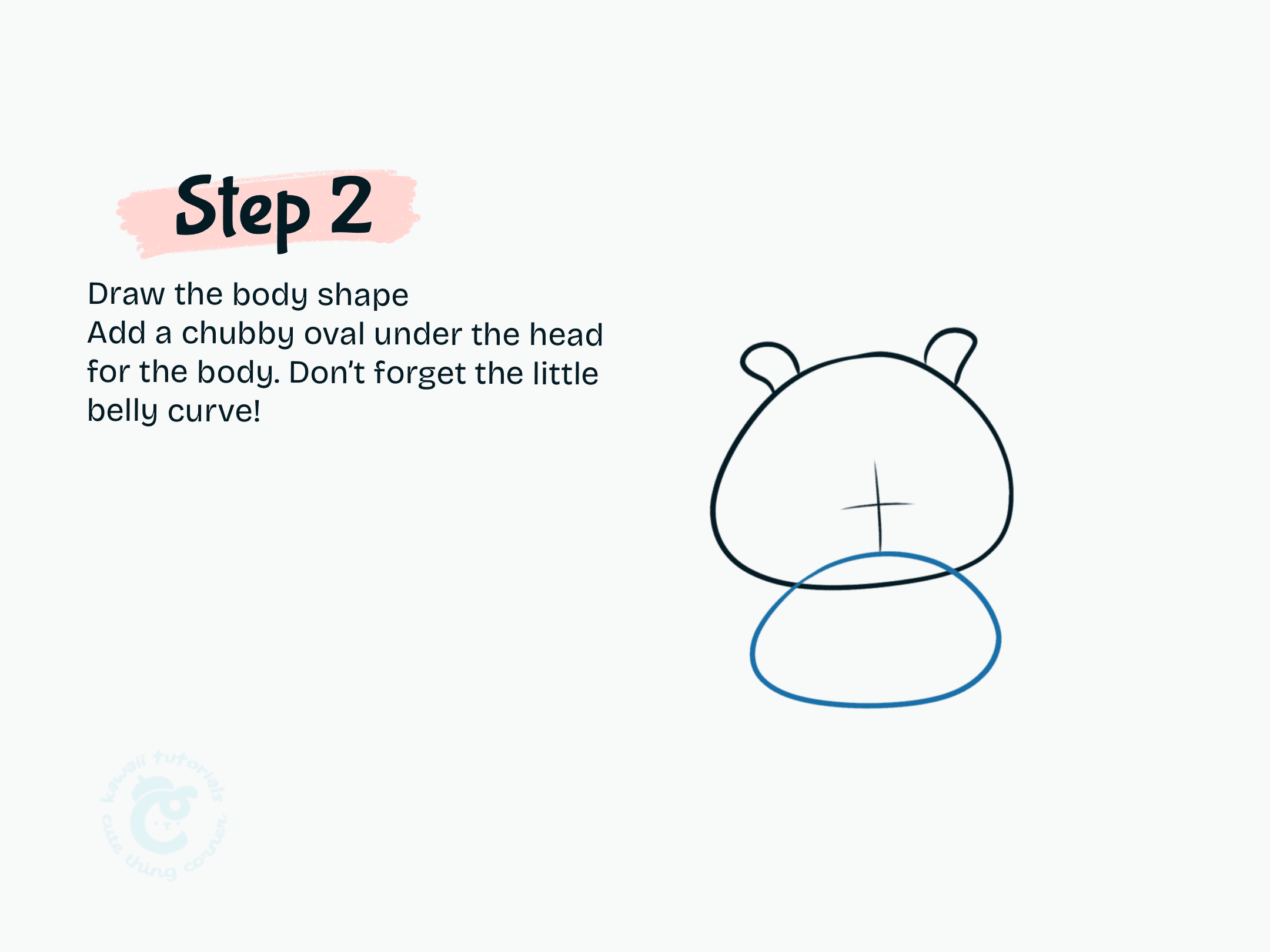 Draw the body shape
