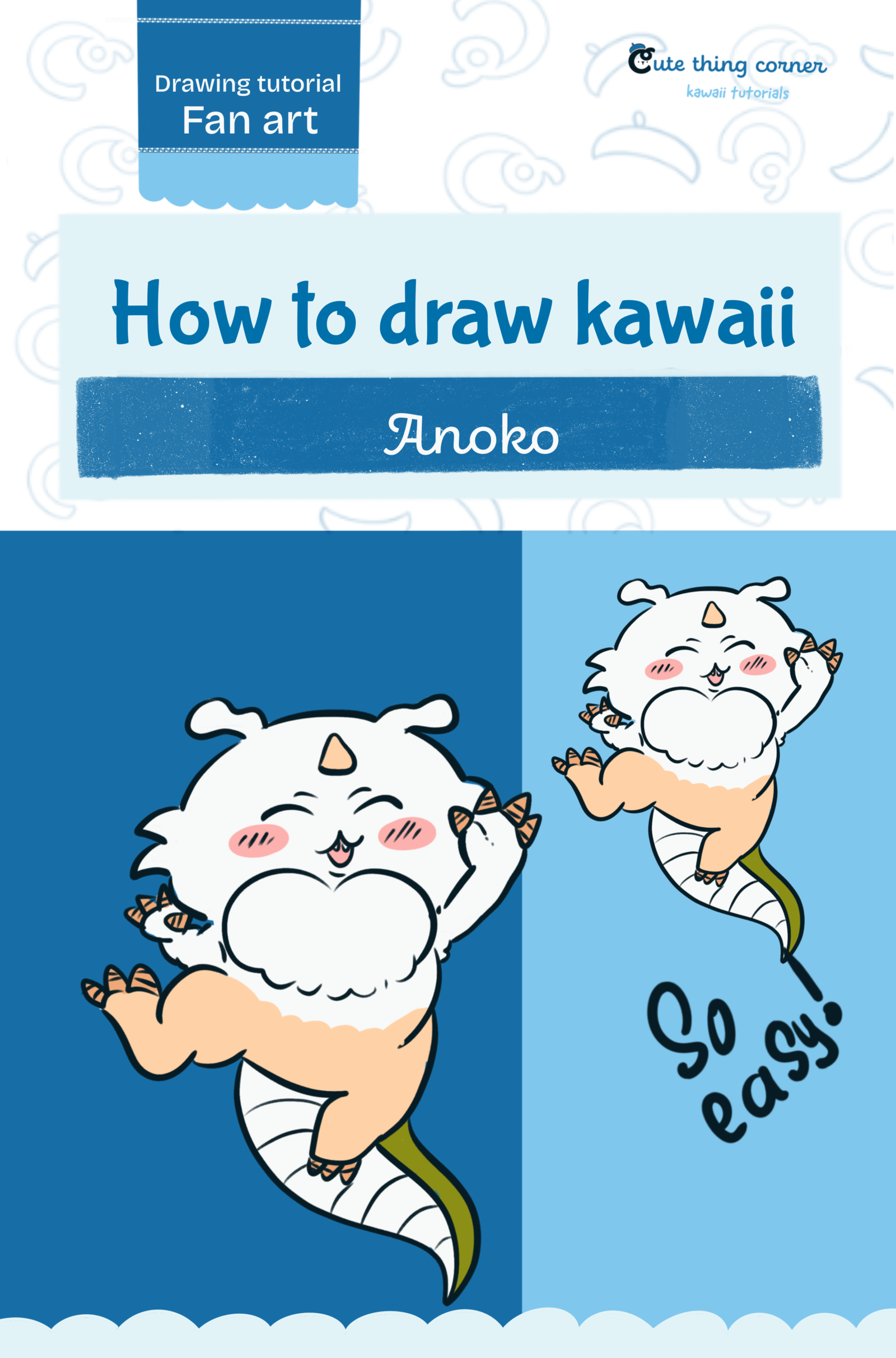 How to Draw Anoko Chiikawa (Easy Step-by-Step Drawing Tutorial)