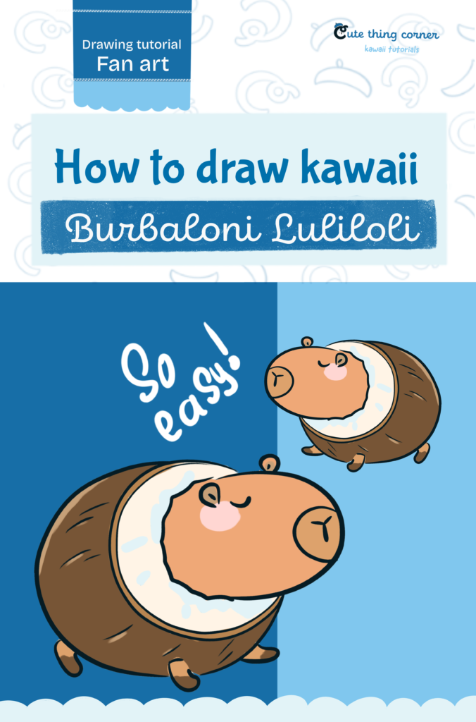 How to Draw Cute Burbaloni Luliloli | Easy Step-by-Step Drawing Tutorial