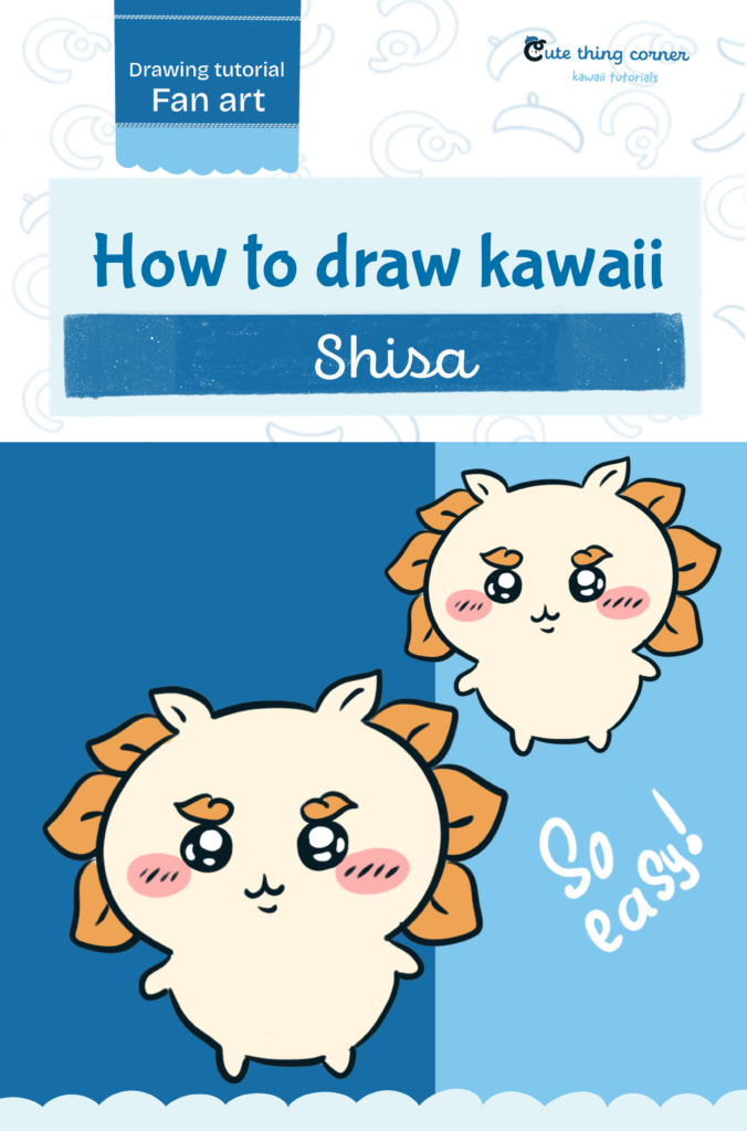 How to Draw Cute Shisa from Chiikawa | Easy Step-by-Step Drawing Tutorial