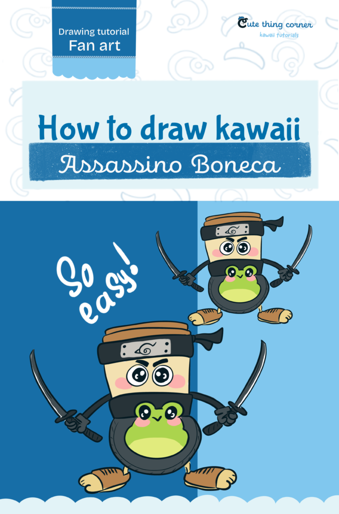 How to Draw Cute Assassino Boneca | Easy Step-by-Step Drawing Tutorial